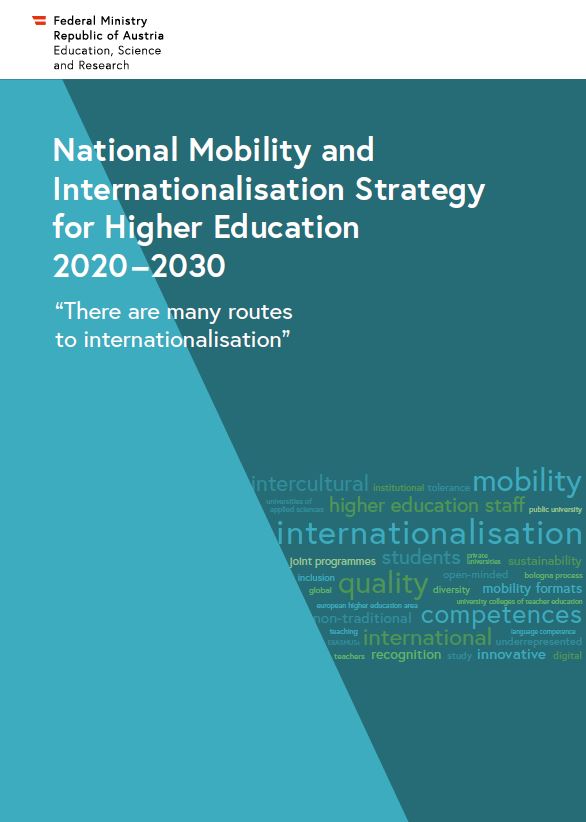 National Strategy "There are many routes to internationalisation"